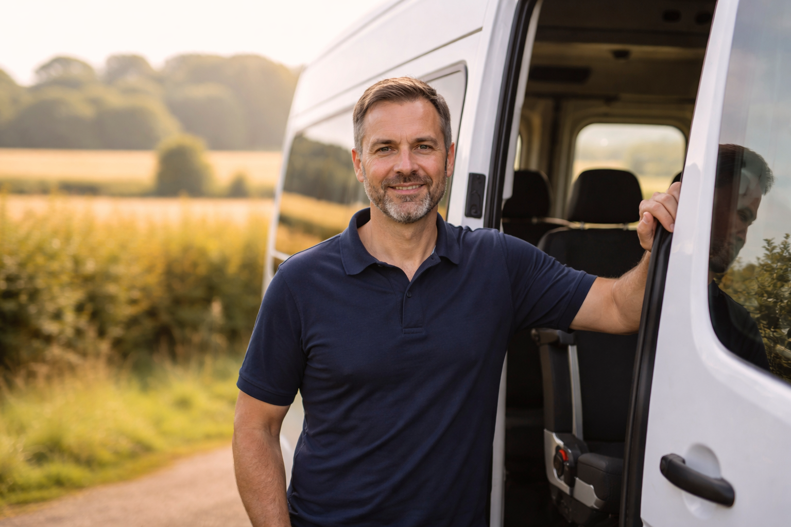 Contract school transport minibus in Norfolk
